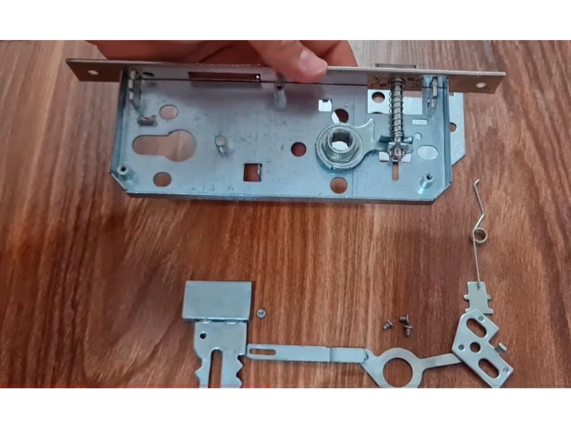 Locksmith Master Boone technician repairing a lock cylinder in Boone NC